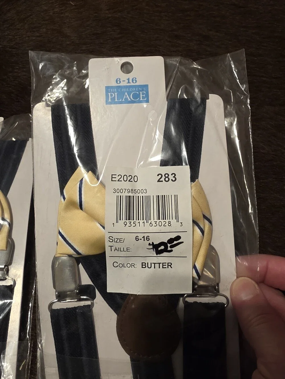 The Children's Place Suspenders And Bow-Tie Sets X2, NWT